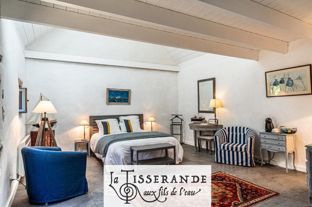 La Tisserande : Maison D'Hotes Creative & Ecologique Saint-Thegonnec Loc-Eguiner Ngoại thất bức ảnh