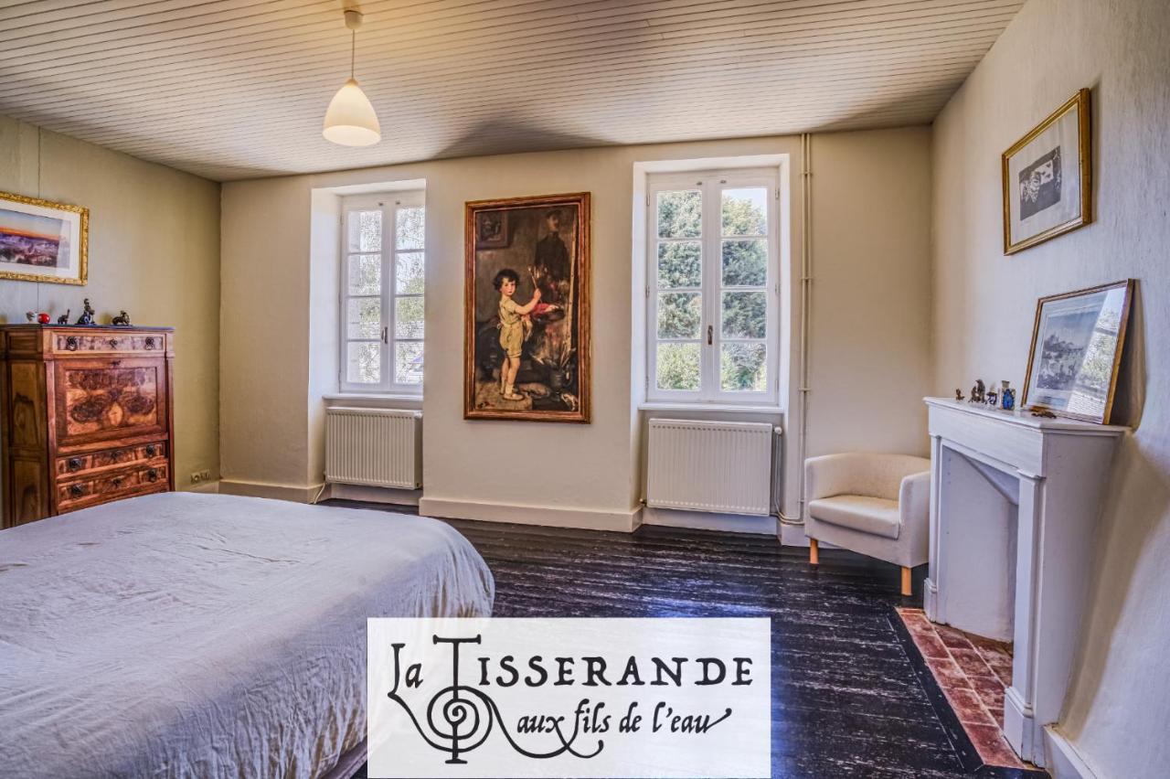 La Tisserande : Maison D'Hotes Creative & Ecologique Saint-Thegonnec Loc-Eguiner Ngoại thất bức ảnh